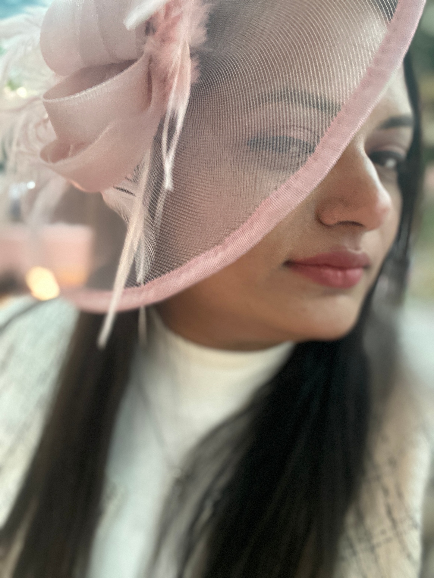 Sachi, New Jersey lifestyle influencer, in golden hour light